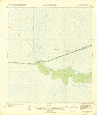 Lake Misere 1935 topographic map thumbnail