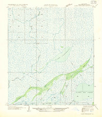 Lake Penchant 1935 topographic map thumbnail
