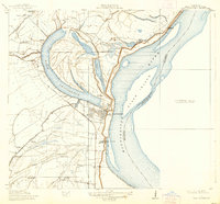 Lake Providence 1911 topographic map thumbnail
