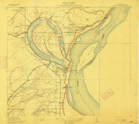 Lake Providence 1911 topographic map thumbnail