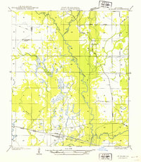 Le Blanc 1954 topographic map thumbnail