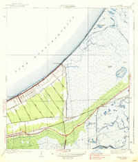 Little Woods 1938 topographic map thumbnail