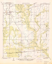 Longville 1947 topographic map thumbnail