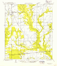 Longville 1935 topographic map thumbnail