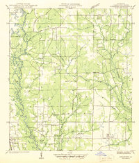 Loranger 1942 topographic map thumbnail