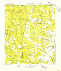 Lost Creek 1941 topographic map preview