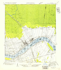 Lutcher 1954 topographic map thumbnail