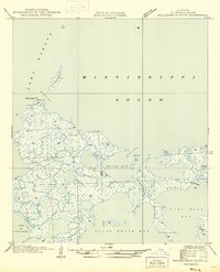 Malheureux Point 1946 topographic map thumbnail