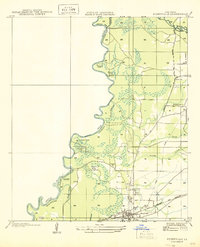 Merryville 1946 topographic map thumbnail