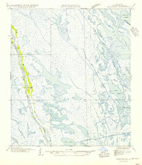 Mink Bayou 1954 topographic map thumbnail