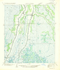 Montegut 1935 topographic map thumbnail