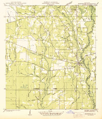 Montpelier 1942 topographic map thumbnail