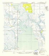 Moss Lake 1932 topographic map thumbnail