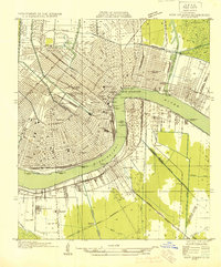 New Orleans NE topographic map thumbnail