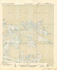 Pass A Loutre East 1947 topographic map thumbnail