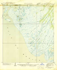 Pass Tante Phine 1946 topographic map preview
