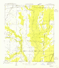 Pawnee 1954 topographic map thumbnail