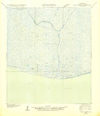 Pecan Island SE topographic map thumbnail