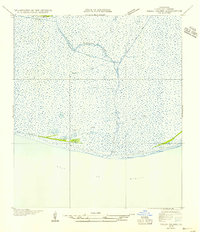 Pecan Island SE 1954 topographic map thumbnail
