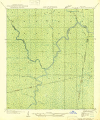 Petite Amite River 1946 topographic map thumbnail