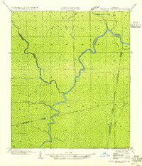 Petite Amite River topographic map thumbnail