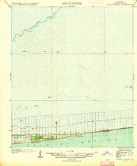 Peveto Beach 1935 topographic map thumbnail