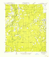 Pine Grove 1942 topographic map thumbnail