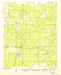 Plain Dealing SW topographic map thumbnail