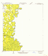 Pools Bluff topographic map thumbnail