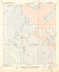 Redfish Point NW 1946 topographic map thumbnail