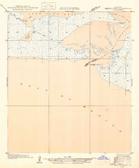 Redfish Point SE 1946 topographic map thumbnail