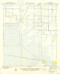Schooner Bayou NW 1946 topographic map thumbnail