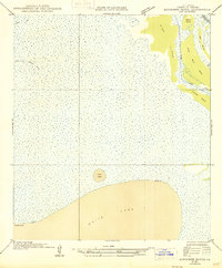Schooner Bayou SW 1946 topographic map thumbnail