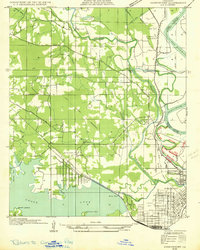 Shreveport SE topographic map thumbnail