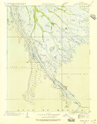South Pass 1935 topographic map thumbnail