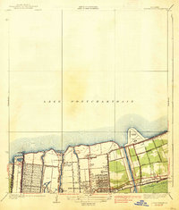 Spanish Fort 1938 topographic map thumbnail