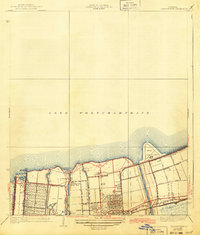 Spanish Fort 1938 topographic map thumbnail