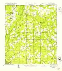 Spring Creek 1940 topographic map thumbnail