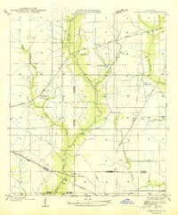 Steep Gully 1947 topographic map thumbnail
