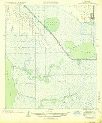 Sweet Lake 1935 topographic map thumbnail