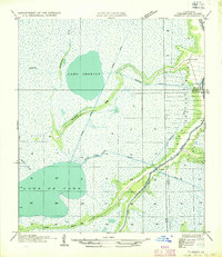 Theriot topographic map thumbnail