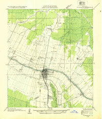 Thibodaux SE topographic map thumbnail