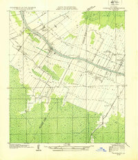 Thibodaux SW topographic map thumbnail