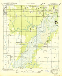 West Lake 1947 topographic map preview