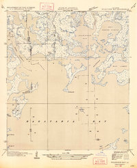 Wilkinson Bay 1947 topographic map thumbnail