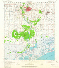 Abbeville 1954 topographic map thumbnail