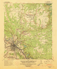 Alexandria 1941 topographic map thumbnail