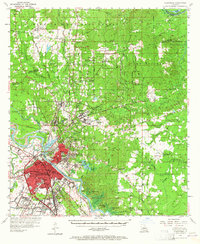 Alexandria 1957 topographic map thumbnail