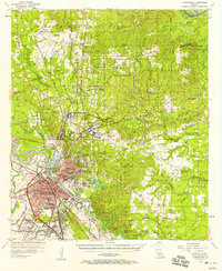 Alexandria 1957 topographic map thumbnail