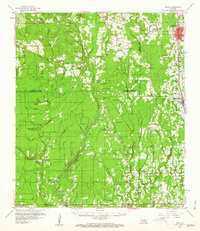 Amite 1959 topographic map thumbnail